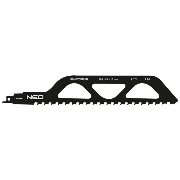 Brzeszczot do piły szablastej NEO TOOLS HM 305 x 50 x 1.5 mm 2TPI