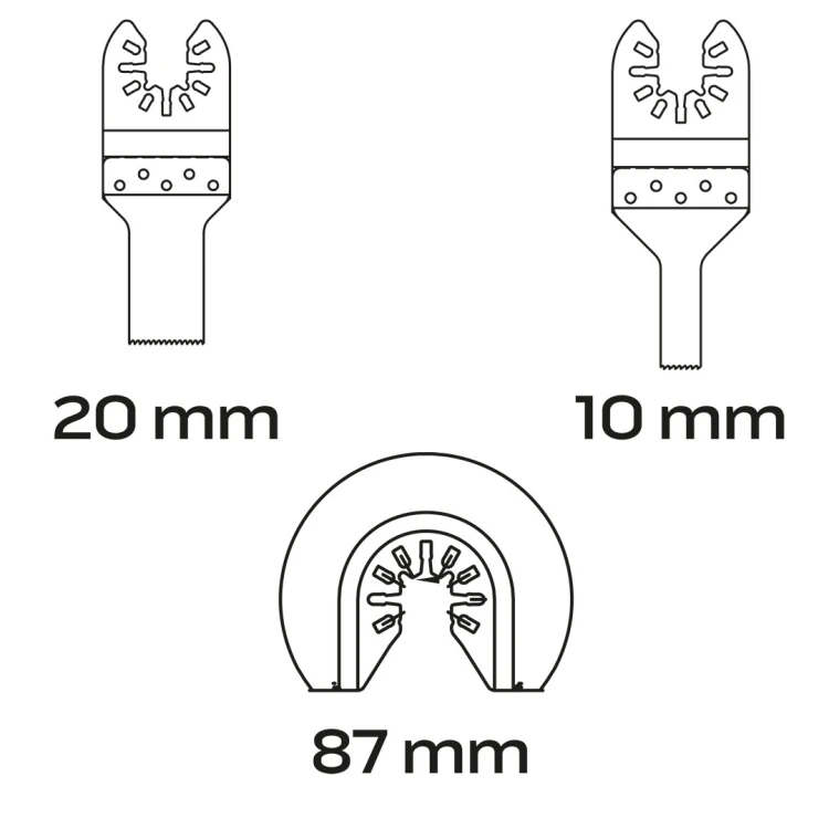 Zestaw brzeszczotów NEO TOOLS do metalu 3 szt.