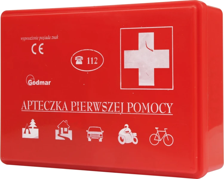 Apteczka samochodowa pierwszej pomocy E-01 83260