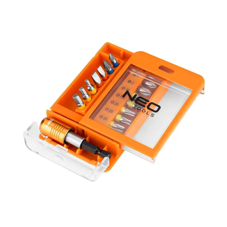 Bity 1/4" NEO TOOLS zestaw 15 szt.