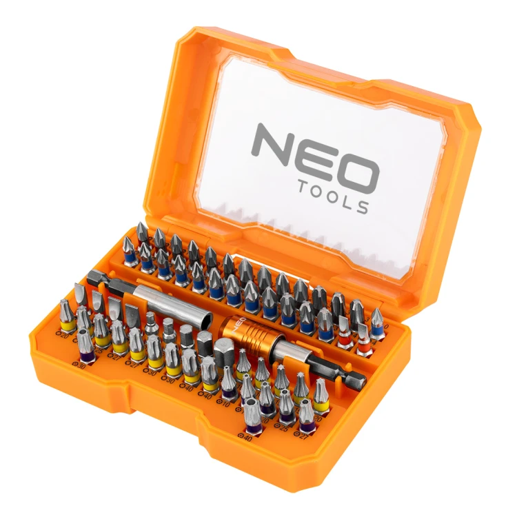 Bity NEO TOOLS 1/4" zestaw 60 szt.