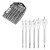 Wiertła do drewna łopatkowe NEO TOOLS 10,12,16,18,20,25mm, zestaw 6 szt.