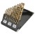 Wiertła do metalu HSS-TiN NEO TOOLS  1.5-6.5 mm zestaw 13 szt.