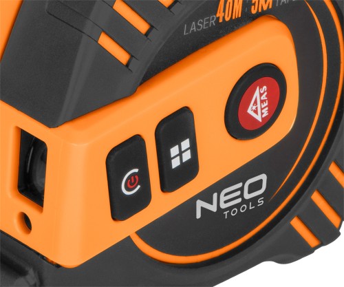 Dalmierz laserowy z miarką zwijaną NEO TOOLS