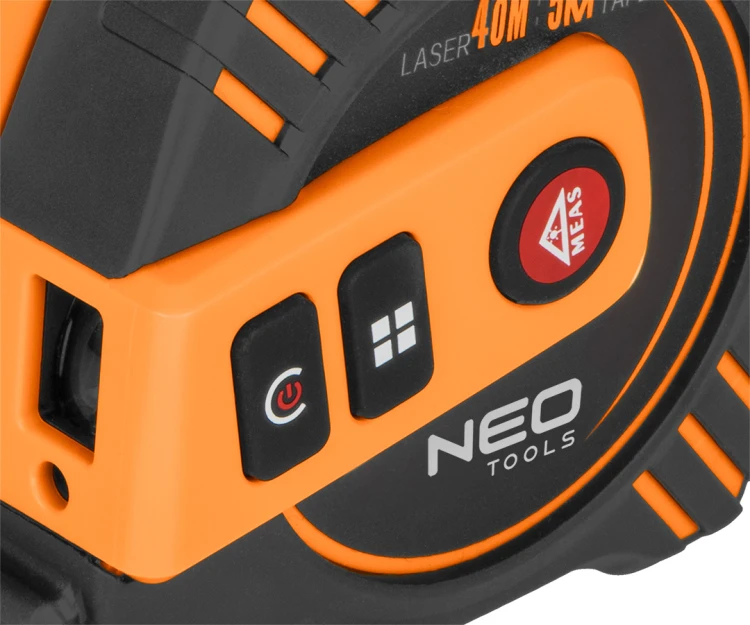 Dalmierz laserowy z miarką zwijaną NEO TOOLS