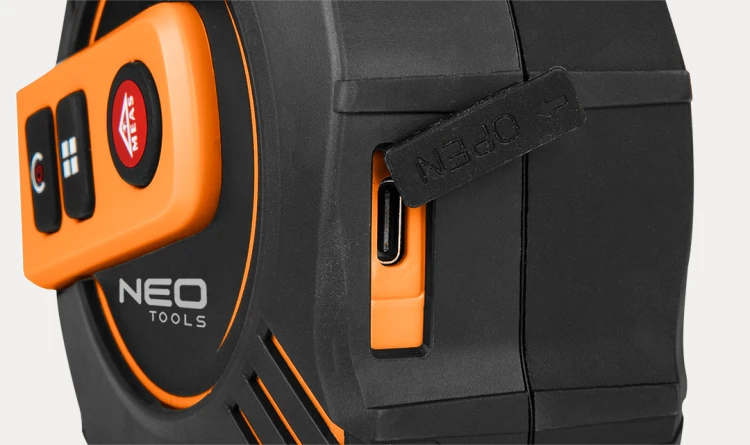 Dalmierz laserowy z miarką zwijaną NEO TOOLS