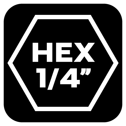 Wiertła uniwersalne NEO TOOLS HEX 1/4" zestaw 4 szt. 6,8,10,12 mm