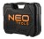 Zestaw kluczy nasadowych NEO TOOLS 1/2" 25 szt., satynowy