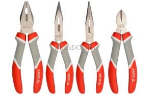 Szczypce uniwersalne YATO 200mm kpl. 4 sztuk