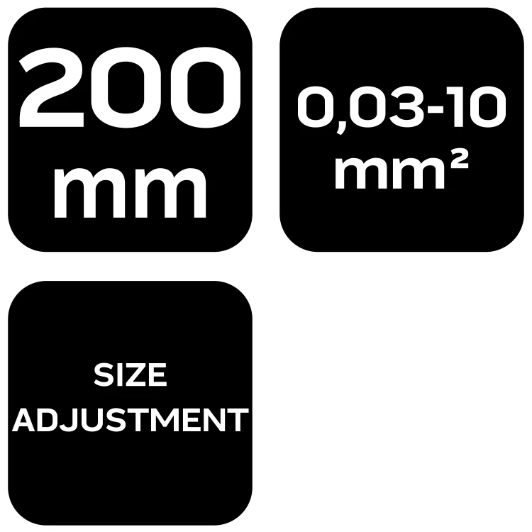 Automatyczny ściągacz izolacji NEO TOOLS 0.03-10.0 mm