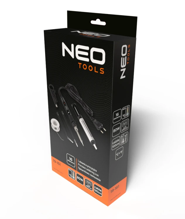 Lutownica precyzyjna NEO TOOLS 80W zestaw 16 el.