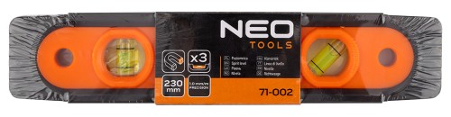 Poziomnica Torpedo 230 mm NEO TOOLS poziomica z magnesem