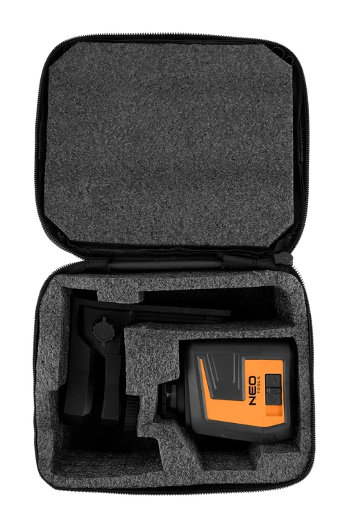 Laser płaszczyznowy neo tools 20 m. 5 linii zielony etui magnetyczny uchwyt