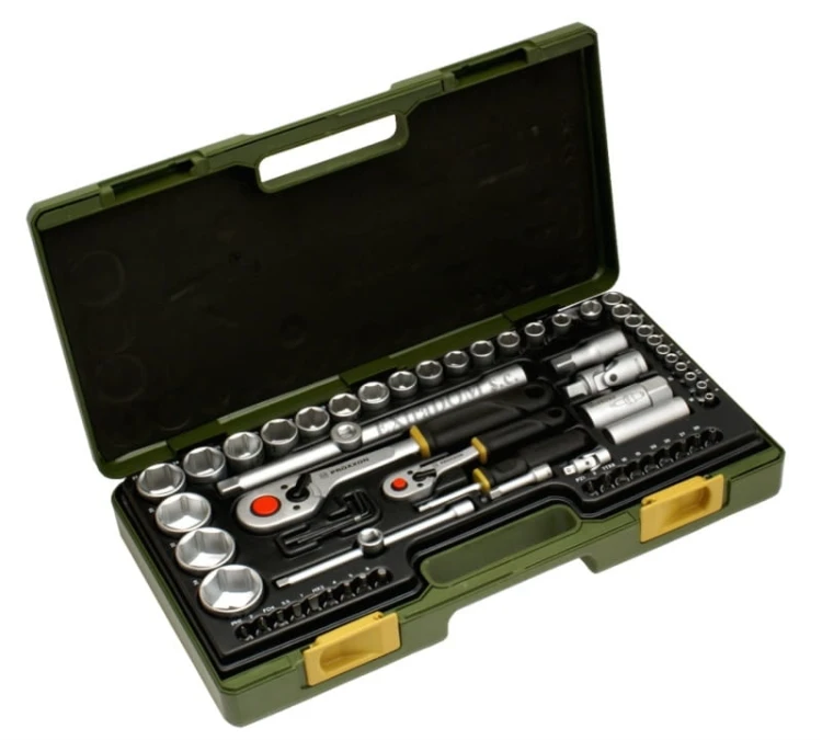 Zestaw narzędziowy Proxxon 1/2'' i 1/4'' 65cz. 23286 Polska Gwarancja