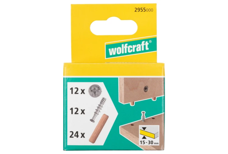 Materiały eksploatacyjne do połączeń skręcanych, Wolfcraft 2955000