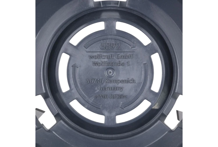 Fazownik krawędzi otworów do płyt gipsowo-kartonowych 68 mm Wolfcraft 5892000