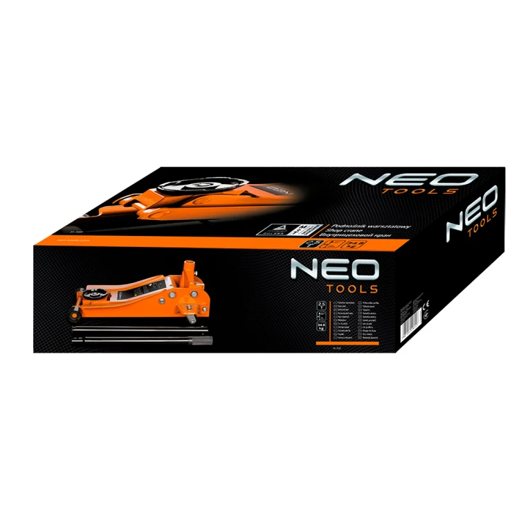 Podnośnik hydrauliczny NEO TOOLS niskoprofilowy, 2.5 t
