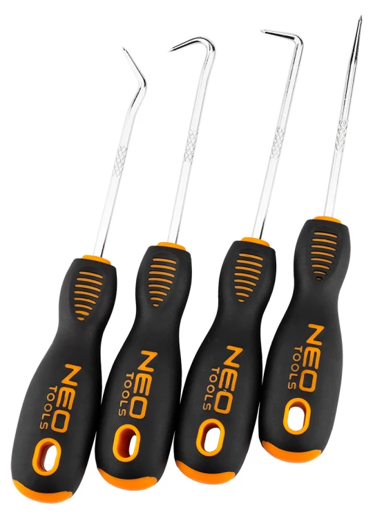 Haki techniczne NEO TOOLS zestaw haczyków 9 szt.