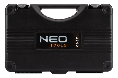 Klucz dynamometryczny NEO TOOLS dwukierunkowy 1/4" 5-25Nm zestaw 21 szt.