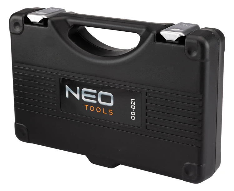 Klucz dynamometryczny NEO TOOLS dwukierunkowy 1/4" 5-25Nm zestaw 21 szt.