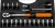 Klucz dynamometryczny NEO TOOLS dwukierunkowy 1/4" 5-25Nm zestaw 21 szt.
