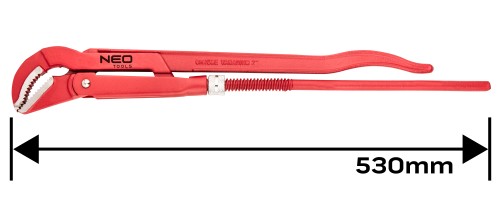 Klucz do rur typ NEO TOOLS typ 45 2.0" 530 mm