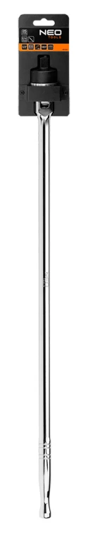 Pokrętło 1/2" NEO TOOLS z przegubem i grzechotką 610 mm