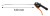 Pistolet do przedmuchiwania NEO TOOLS 330 mm