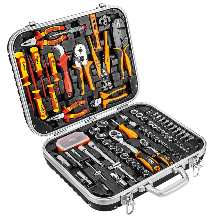 Walizka elektryka NEO TOOLS zestaw narzędzi izolowanych 108 szt.