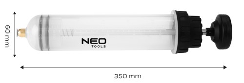 Strzykawka NEO TOOLS do płynów eksploatacyjnych 500 ml