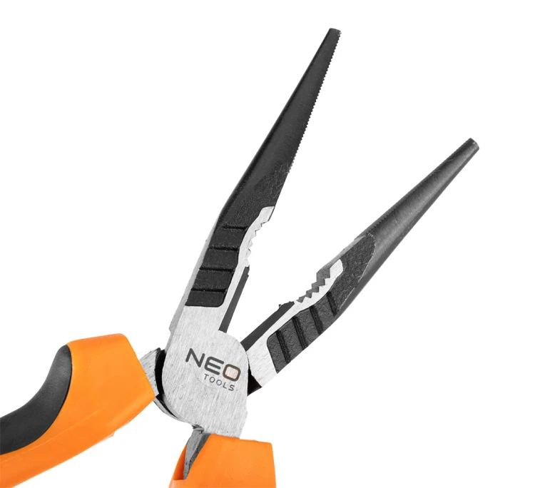 Szczypce wydłużone proste NEO TOOLS 40% FS 200 mm bociany