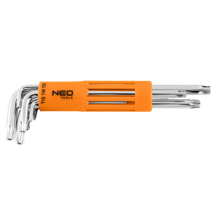 Klucze Torx  NEO TOOLS długie T10-T50 zestaw 8 szt.