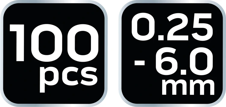 Koszulki termokurczliwe NEO TOOLS samolutujące 100 szt. (0.25 - 6.0 mm)