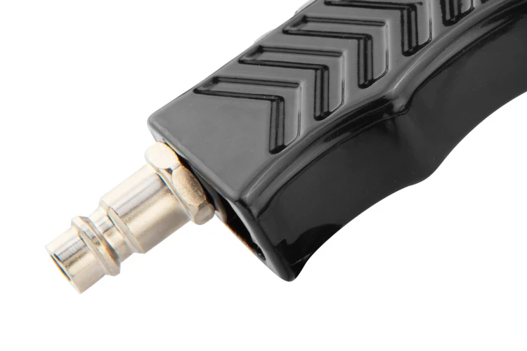 Pistolet do pompowania NEO TOOLS  z manometrem śr. 73 mm, długa końcówka