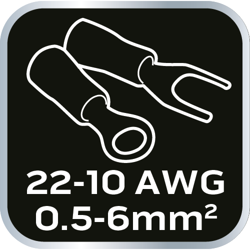 Szczypce do zaciskania końcówek tulejkowych NEO TOOLS 6 - 16 mm2