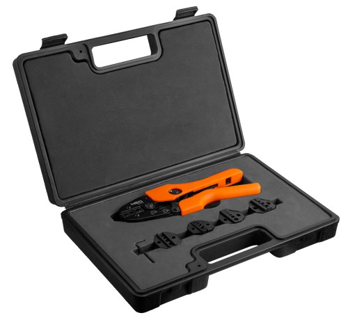 Szczypce do zaciskania końcówek NEO TOOLS zestaw 5 szczęk