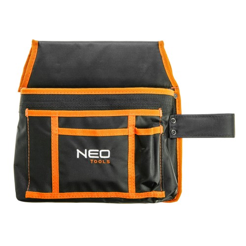 Kieszeń na narzędzia NEO TOOLS 4 przegrody, uchwyt na młotek