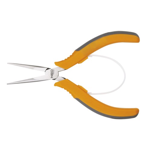 Szczypce precyzyjne wydłużone proste NEO TOOLS 130 mm