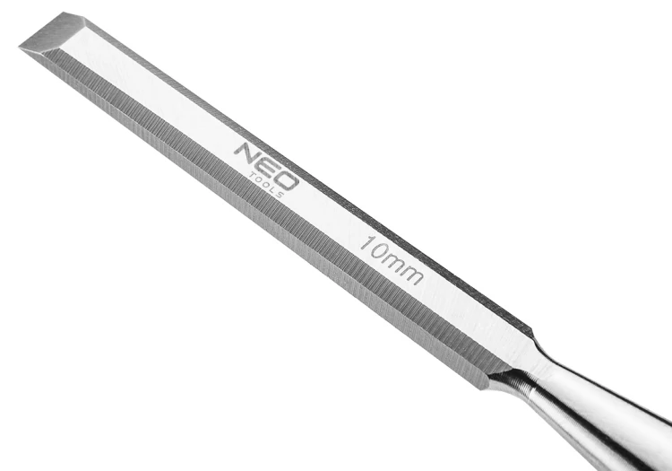 Dłuto do drewna NEO TOOLS 10 mm, CrV, uchwyt dwukomponentowy