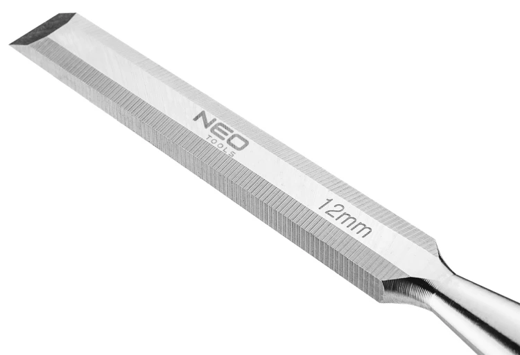 Dłuto do drewna NEO TOOLS 12 mm, CrV, uchwyt dwukomponentowy