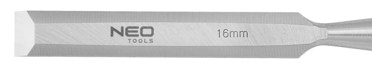 Dłuto do drewna NEO TOOLS 16 mm, CrV, uchwyt dwukomponentowy