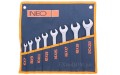 Klucze płaskie dwustronne kpl. 8cz Neo-tools 09-851