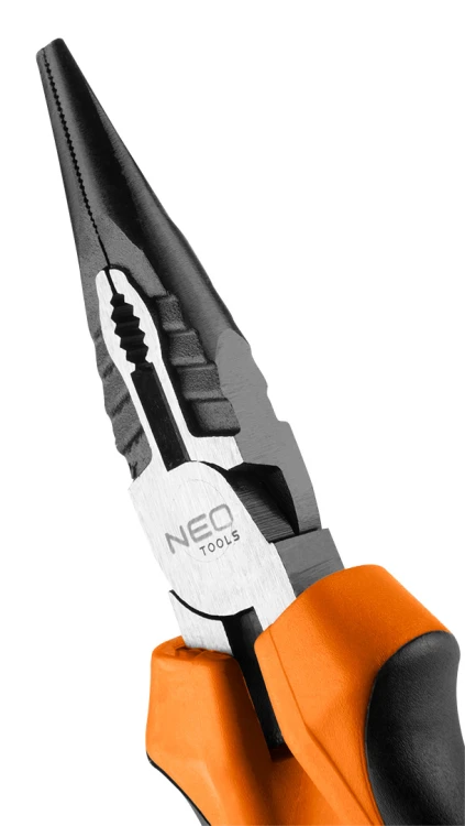 Szczypce wydłużone proste NEO TOOLS 40% FS 160 mm