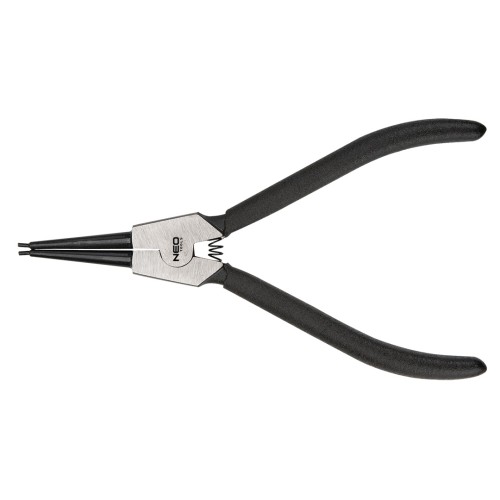 Szczypce segera do pierścieni osadczych NEO TOOLS 220 mm, zewnętrzne, wygięte