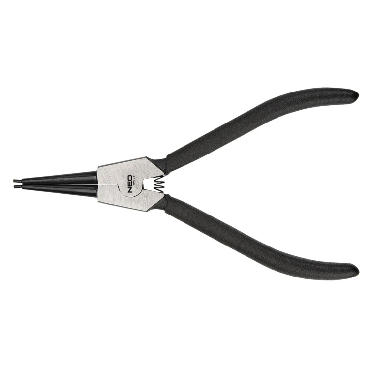Szczypce segera do pierścieni osadczych NEO TOOLS 220 mm, zewnętrzne, wygięte