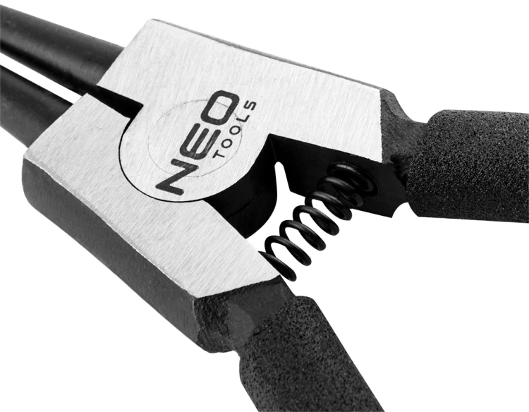 Szczypce segera do pierścieni osadczych NEO TOOLS 180 mm, zewnętrzne, proste