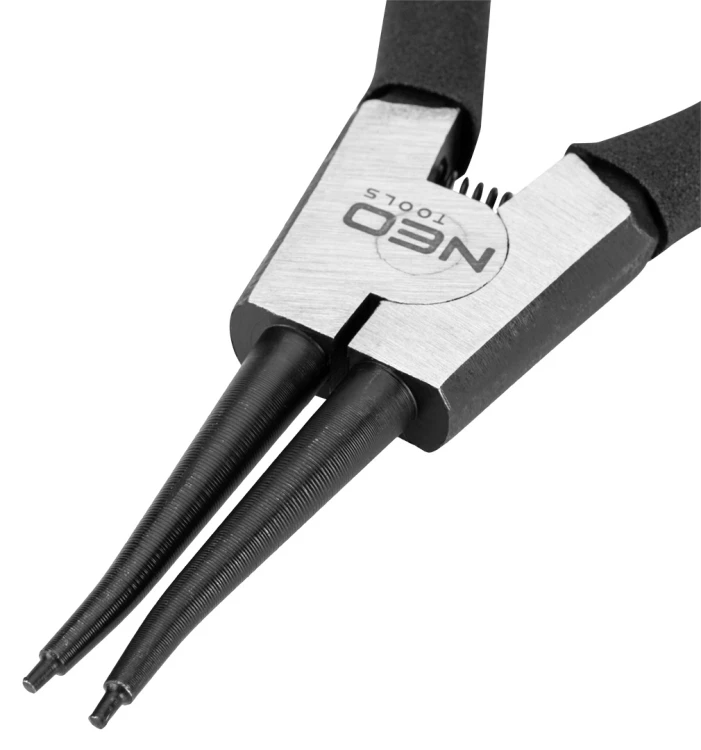 Szczypce segera do pierścieni osadczych NEO TOOLS 180 mm, zewnętrzne, proste