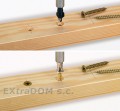 Zestaw bitów i fazowników Wolfcraft kpl 10 cz 2542000