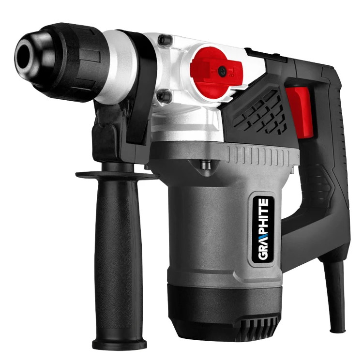 Młot udarowy GRAPHITE SDS+ 900W, walizka