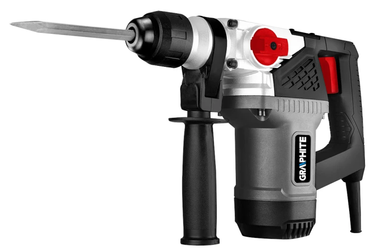 Młot udarowy GRAPHITE SDS+ 900W, walizka